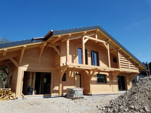 CHALET POTEAU POUTRE CONSTUCTION FETERNES