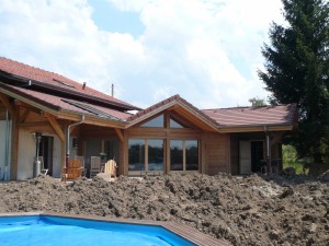 Extension agrandissement chalet