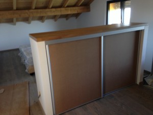 Intérieur chalet bois
